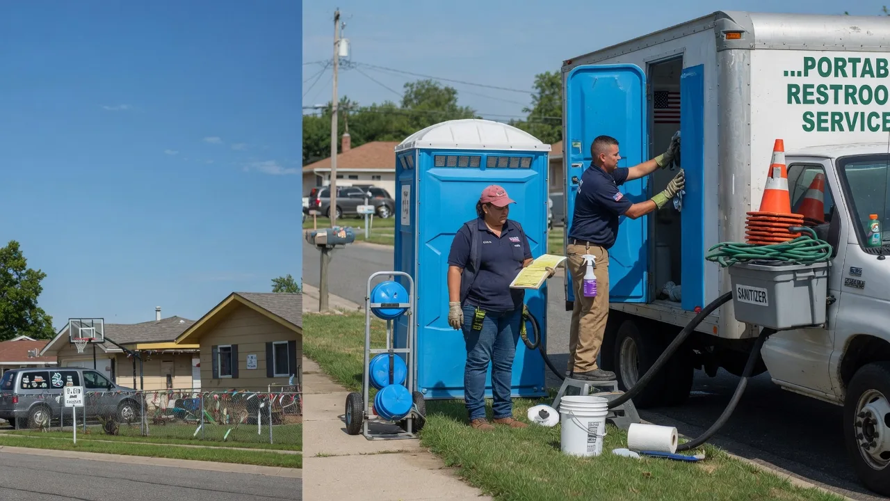 Portable Toilet Rental in Avoca, IN near me